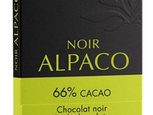 Valrhona Alpaco dark chocolate bar