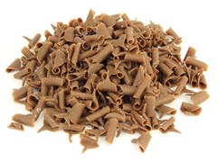 Milk chocolate curls