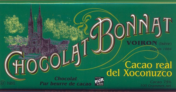 Bonnat, Real del Xoconuzco, 75% dark chocolate bar