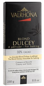 Valrhona Dulcey, blond chocolate block