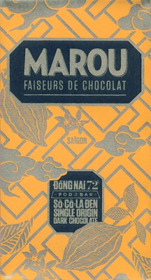 Marou, Dong Nai 72% dark chocolate bar