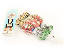 Net of Christmas chocolate nutcracker soldiers