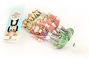 Net of Christmas nutcracker soldiers