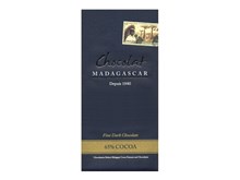 Chocolat Madagascar 65% dark chocolate bar