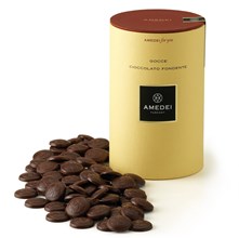 Amedei dark chocolate couverture drops (pistoles)