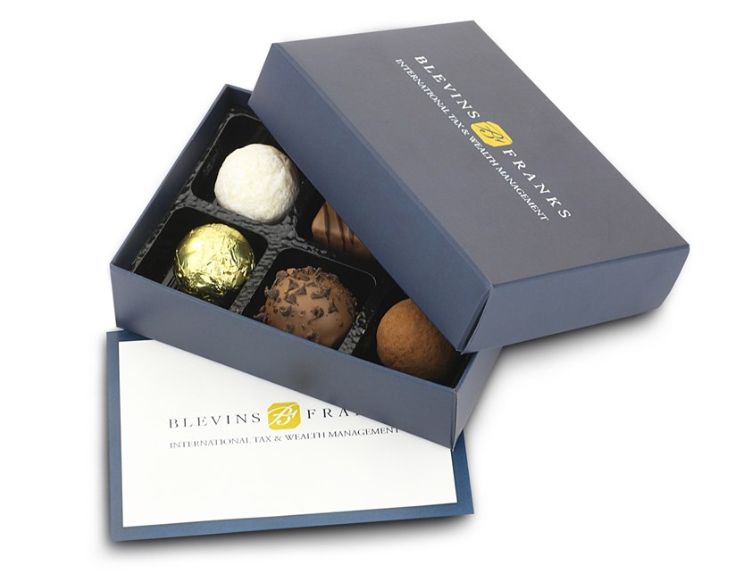 Branded chocolate boxes Chocolate Trading Co