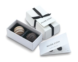Click to view product details and reviews for Branded 2 Chocolate Box Ribbon Gift Tag.