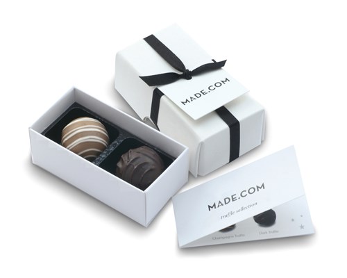 Chocolate Box Ribbon & Gift tag