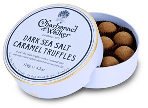 Click to view product details and reviews for Charbonnel Et Walker Dark Sea Salt Caramel Chocolate Truffles.