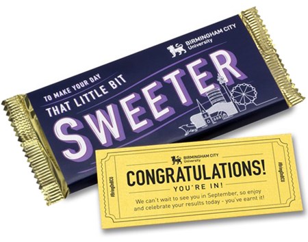 Golden Ticket Chocolate bar