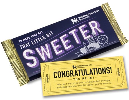Golden Ticket Chocolate bar