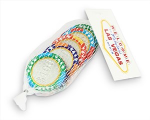 Click to view product details and reviews for Branded Net Of Chocolate Poker Chips.