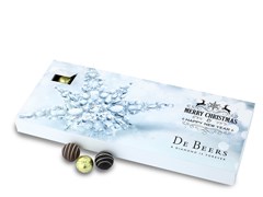 Personalised chocolate advent calendar box