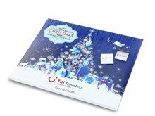 Personalised chocolate neapolitan advent calendar