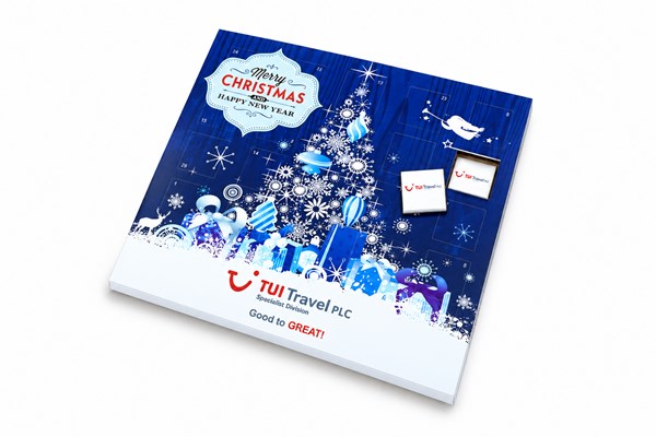 Branded Neapolitan advent calendar
