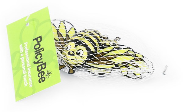 Personalised net of chocolate bees