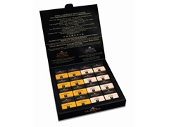 Valrhona Grands Crus milk chocolate squares gift box