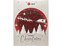 DPD 100g A4 Chocolate Advent Calendar