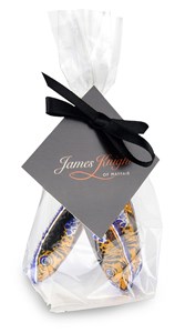 Personalised gift bag of chocolate sardines