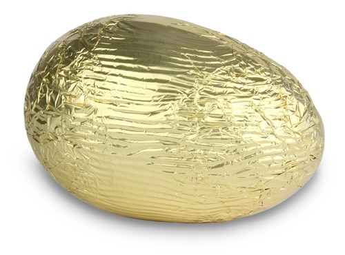Gold Easter egg - Chocolate Trading Co