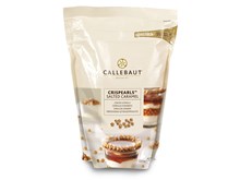 Salted caramel crispearls chocolate decorations