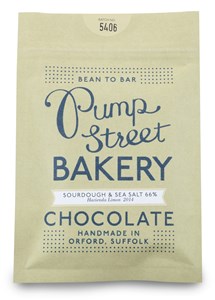 Pump Street Bakery Sourdough Sea Salt 66 Dark Chocolate Bar