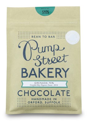 Pump Street Bakery, Grenada, 70% dark chocolate bar