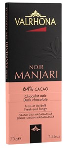 Valrhona Manjari, 64% dark chocolate bar