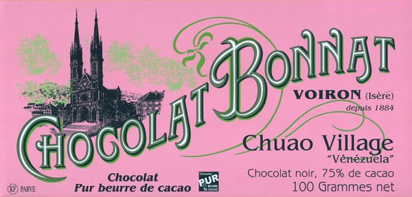 Bonnat, Chuao village, 75% dark chocolate bar