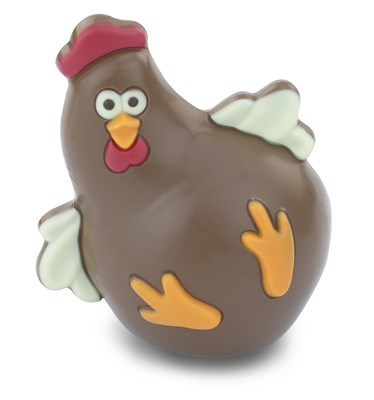 Fat Easter hen