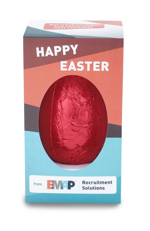 Personalised boxed Easter egg (Extra large) Chocolate Trading Co