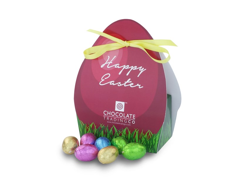 Branded chocolate Easter eggs Chocolate Trading Co