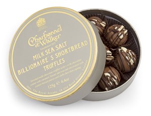 Charbonnel et Walker, Billionaire Shortbread Chocolate Truffles - 250g box