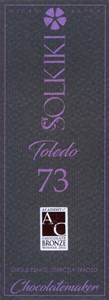 Solkiki, Toledo, 73% dark chocolate bar