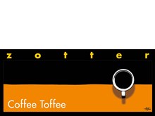 Zotter, Coffee Toffee Nougat Bar