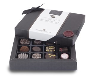 Superior Selection, Mostly Dark Chocolate Gift Box - Personalised 18 Box