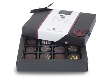 Coffret Equinoxe Noir Valrhona 230G