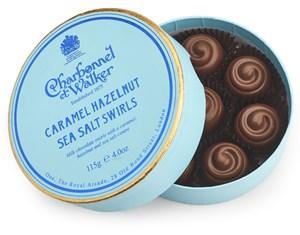 Charbonnel et Walker, Caramel Hazelnut Sea Salt Swirls