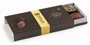 Michel Cluizel 8 Assorted chocolate box