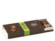 Michel Cluizel 8 Dark chocolate ganache box