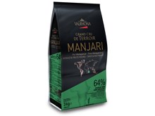 Valrhona, Manjari dark chocolate couverture chips 3kg