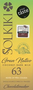 Solkiki, Gran Nativo, 63% dark chocolate bar