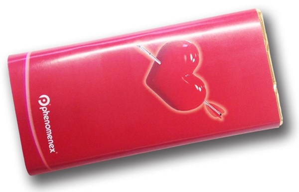 Personalised Valentine's Day 100g Chocolate Bar