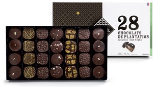 Single estate, dark chocolate gift box