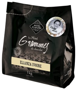 Michel Cluizel, Elianza Ivoire, white chocolate couverture chips