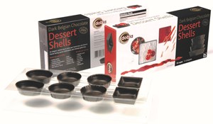 Assorted chocolate dessert cups