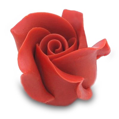 Red chocolate rose