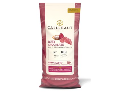 Callebaut - Ruby Chocolate - RB1 - 10kg Callets