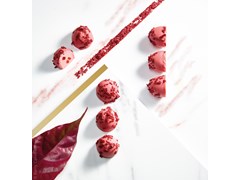 Example image using Ruby chocolate for making truffles
