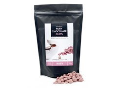 Ruby Chocolate Chips in new resealable bag